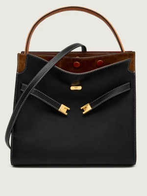 TORY BURCH Skórzany kuferek LEE RADZIWILL