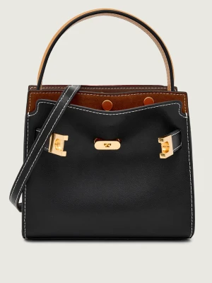 TORY BURCH Skórzany kuferek LEE RADZIWILL