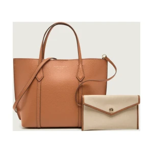 TORY BURCH Skórzany kuferek + saszetka Perry Small