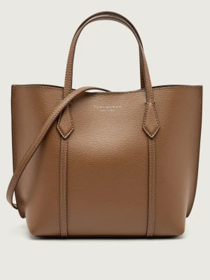 TORY BURCH Skórzany kuferek + saszetka Perry Small