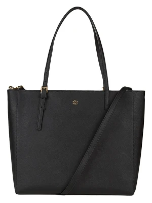 Zdjęcie produktu Tory Burch Skórzany shopper bag w kolorze czarnym - 40 x 29 x 12 cm rozmiar: onesize
