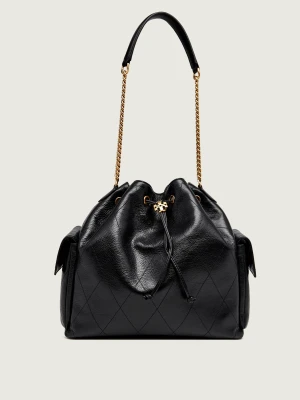 TORY BURCH Skórzany worek Charlie