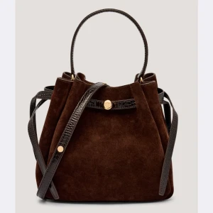 TORY BURCH Skórzany worek ROMY