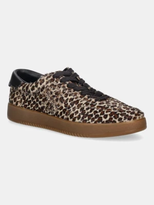 Tory Burch sneakersy skórzane Phoenix Sneaker damskie kolor beżowy 178139.960