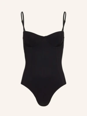 Tory Burch Strój Kąpielowy Z Fiszbinami schwarz