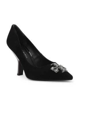 TORY BURCH Szpilki ELEANOR PAVE PUMP | zamsz
