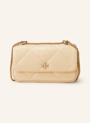 Tory Burch Torba Na Ramię Kira Z Ozdobnymi Kamykami beige