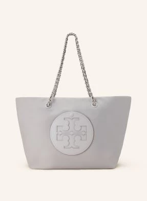 Tory Burch Torba Shopper Ella Chain grau