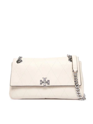 Tory Burch Torebka Charlie Quilted 185829 Kremowy