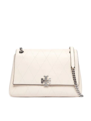 Tory Burch Torebka Charlie Quilted Shoulder Bag 185828 Kremowy