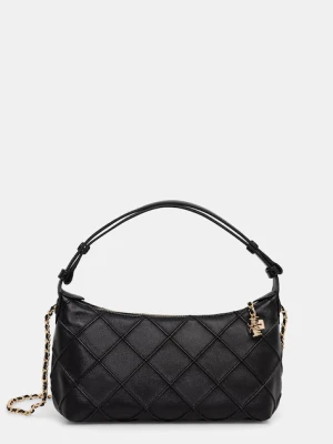 Tory Burch torebka crossbody damska skórzana Fleming czarny
