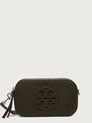 Tory Burch torebka crossbody damska skórzana Miller Mini zielony