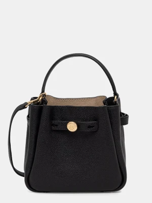 Tory Burch torebka crossbody damska skórzana Romy czarny