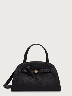 Tory Burch torebka crossbody damska skórzana Romy Small Bauletto czarny