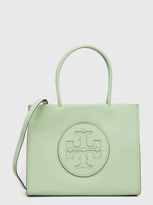 Tory Burch torebka Ella Bio Small Tote- Mantis kolor zielony