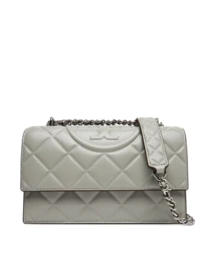 Tory Burch Torebka Fleming Small Convertible Shoulder Bag 164800 Szary