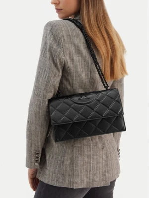Tory Burch Torebka Fleming Soft Grain Convertible Shoulder Bag 169791 Czarny