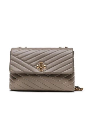 Tory Burch Torebka Kira Chevron Convertible Shoulder Bag 90446 Szary