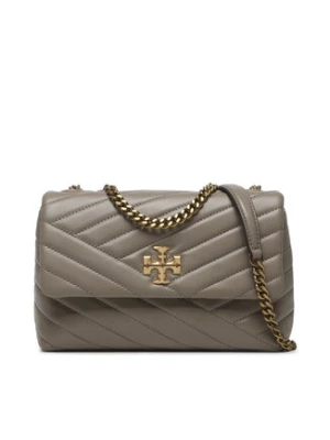 Tory Burch Torebka Kira Chevron Small Convertible Shoulder Bag 90452 Szary