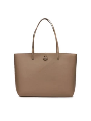 Tory Burch Torebka Mcgraw Tote 152221 Beżowy