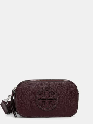 Tory Burch torebka Miller Mini kolor bordowy 171956-500