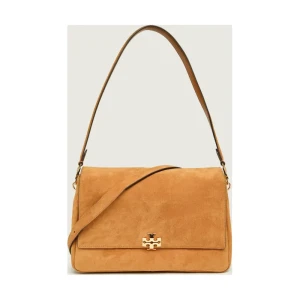 TORY BURCH Torebka na ramię Charlie | zamsz