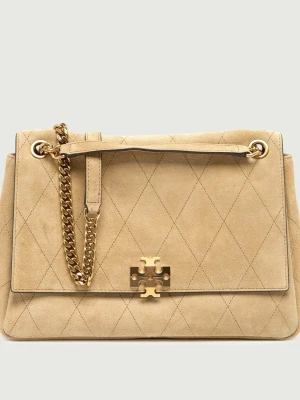 TORY BURCH Torebka na ramię Charlie | zamsz
