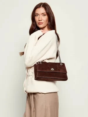 TORY BURCH Torebka na ramię Kira | zamsz