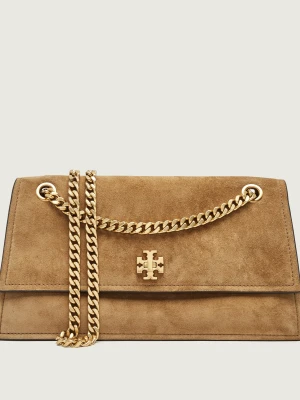 TORY BURCH Torebka na ramię Kira | zamsz camel