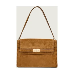 TORY BURCH Torebka na ramię Lee Radziwill | zamsz