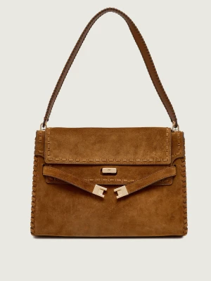 TORY BURCH Torebka na ramię Lee Radziwill | zamsz