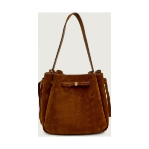 TORY BURCH Torebka na ramię Romy | zamsz