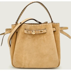 TORY BURCH Torebka na ramię Romy | zamsz