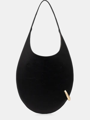 Tory Burch torebka Pierced Bag kolor czarny 169181.002