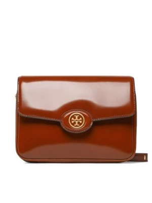 Tory Burch Torebka Robinson Spazzolato 143122 Brązowy