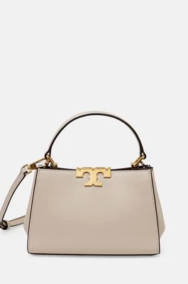 Tory Burch torebka skórzana Eleanor kolor beżowy 159379