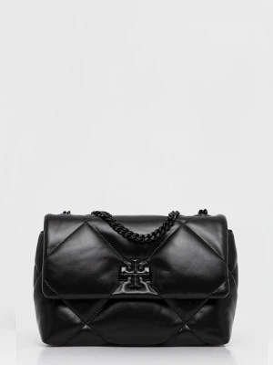 Tory Burch torebka skórzana Kira Diamond kolor czarny 170620-002