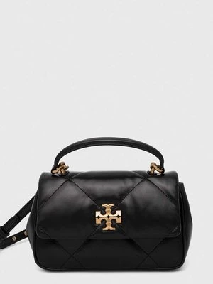 Tory Burch torebka skórzana Kira Diamond Quilt kolor czarny 154719.001