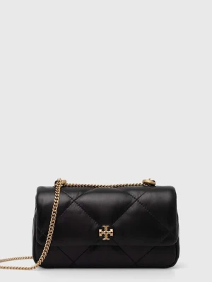 Tory Burch torebka skórzana Kira Diamond Quilt Mini kolor czarny 154710.001