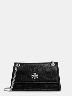 Tory Burch torebka skórzana Kira Turnlock kolor czarny 176642-001