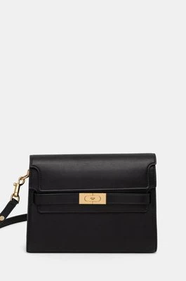 Tory Burch torebka skórzana Lee Radziwill kolor czarny 158720.001