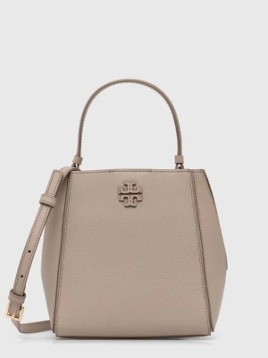 Tory Burch torebka skórzana McGraw Small kolor beżowy 158500.200
