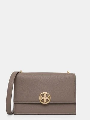 Tory Burch torebka skórzana Miller kolor brązowy 154675