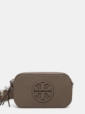 Tory Burch torebka skórzana Miller kolor brązowy 171955-250