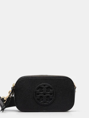 Tory Burch torebka skórzana Miller kolor czarny 171956-001