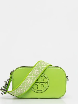 Tory Burch torebka skórzana Miller kolor zielony 169154-300