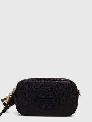 Tory Burch torebka skórzana Miller Mini kolor czarny 158757.001