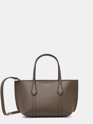 Tory Burch torebka skórzana Perry Mini Tote kolor brązowy 175548.250