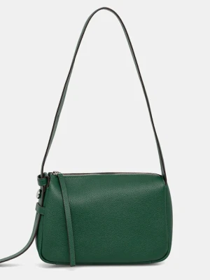 Tory Burch torebka skórzana Romy Small Shoulder kolor zielony 176674.302