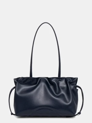 Tory Burch torebka tote damska z imitacji skóry Ella granatowy